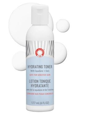 First Aid Beauty Hydrating Toner with Squalene + Oats (6 FL OZ) NWOB is Sealed